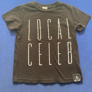 Trilogy toddler black t-shirt